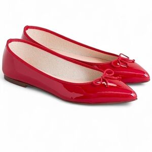 J.Crew Gemma ballet flats in patent leather